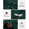 image:imageCOOFANDY Mens Long Sleeve Tee Shirts Stretch Crew Neck Tee Shirts Casual T Shirts for MenLake Green