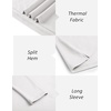 image:imageCOOFANDY Mens Mock Turtleneck Long Sleeve Shirts Basic Thermal Turtle Neck Undershirt Lightweight Pullover Sweaters TopTwo Pack  BlackWhite