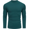 image:imageCOOFANDY Mens Mock Turtleneck Long Sleeve Shirts Slim Fit Basic TShirt Ribbed Pullover Sweater1 Packgreen