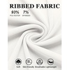 image:imageCOOFANDY Mens Mock Turtleneck Long Sleeve Shirts Slim Fit Basic TShirt Ribbed Pullover Sweater1 Packwhite