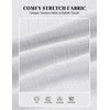 image:imageCOOFANDY Mens Polo Shirts Textured Knit Short Sleeve Stretch Casual ShirtsWhite