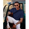 image:imageCOOFANDY Mens T Shirts Short Sleeve Casual Crewneck Pullover TeesNavy Blue