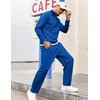 image:imageCOOFANDY Mens Tracksuit 2 Piece Relaxed Fit Halfzip Sweatsuits Athletic Running Jogging Suit SetsBlue