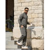 image:imageCOOFANDY Mens Tracksuit 2 Piece Relaxed Fit Halfzip Sweatsuits Athletic Running Jogging Suit SetsGray