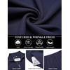 image:imageCOOFANDY Mens Tracksuit 2 Piece Relaxed Fit Halfzip Sweatsuits Athletic Running Jogging Suit SetsNavy Blue