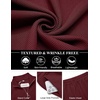 image:imageCOOFANDY Mens Tracksuit 2 Piece Relaxed Fit Halfzip Sweatsuits Athletic Running Jogging Suit SetsWine Red