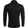 image:imageCOOFANDY Mens Turtleneck T Shirts Long Sleeve Slim Fit Thermal Tops01black