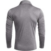 image:imageCOOFANDY Mens Turtleneck T Shirts Long Sleeve Slim Fit Thermal TopsGrey