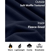 image:imageCOOFANDY Mens Waffle Long Sleeve Shirts Casual Crew Neck T Shirt Soft TeesNavy Blue