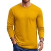 image:imageCOOFANDY Mens Long Sleeve Tee Shirts Crew Neck Casual Soft Basic T ShirtsYellow