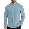 image:imageCOOFANDY Mens Mock Turtleneck Long Sleeve Shirts Slim Fit Basic TShirt Ribbed Pullover SweaterGreenish Blue