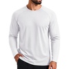 image:imageCOOFANDY Mens Thermal Shirt Regular Fit Fleece Lined Athletic Base LayerWhite