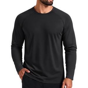 image:imageCOOFANDY Mens Thermal Shirt Regular Fit Fleece Lined Athletic Base LayerBlack