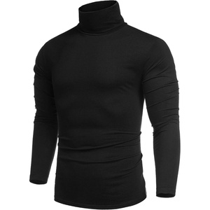 image:imageCOOFANDY Mens Turtleneck T Shirts Long Sleeve Slim Fit Thermal Tops01black