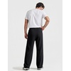 image:imageCOOFANDY Baggy Sweatpants Men Wide Leg Cotton Joggers for Men with PocketsBlack