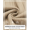 image:imageCOOFANDY Long Sleeve Polo Shirts for Men Lightweight Knit Polo SweaterLight Khaki