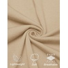 image:imageCOOFANDY Long Sleeve Polo Shirts for Men Pullover Sweaters Knit Polo ShirtKhaki