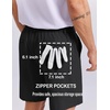 image:imageCOOFANDY Men Casual Shorts 7 Stretch Quick Dry Golf Shorts with 4 PocketsBlack