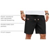 image:imageCOOFANDY Men Linen Beach Shorts Casual Drawstring Summer Vacation ShortsBlack