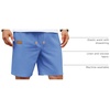 image:imageCOOFANDY Men Linen Beach Shorts Casual Drawstring Summer Vacation ShortsBlue