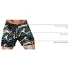 image:imageCOOFANDY Mens 2 Pack Gym Workout Shorts Athletic 5 Inch Running ShortsBlackArmy Green Camo