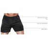 image:imageCOOFANDY Mens 2 Pack Gym Workout Shorts Athletic 5 Inch Running ShortsBlackGrey Camo