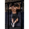 image:imageCOOFANDY Mens 2 Pack Gym Workout Shorts Athletic 5 Inch Running ShortsDark GrayBlack