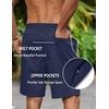 image:imageCOOFANDY Mens 9 Casual Shorts with Zipper Pockets Lightweight Chino ShortsNavy Blue