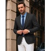 image:imageCOOFANDY Mens Blazer Casual Sport Coats One Button Lightweight Sport JacketBlack