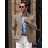 image:imageCOOFANDY Mens Blazer Casual Sport Coats One Button Lightweight Sport JacketBrown