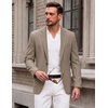 image:imageCOOFANDY Mens Blazer Casual Sport Coats One Button Lightweight Sport JacketBrown
