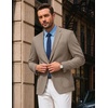 image:imageCOOFANDY Mens Blazer Casual Sport Coats One Button Lightweight Sport JacketBrown