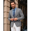 image:imageCOOFANDY Mens Blazer Casual Sport Coats One Button Lightweight Sport JacketDark Grey