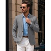 image:imageCOOFANDY Mens Blazer Casual Sport Coats One Button Lightweight Sport JacketDark Grey