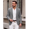 image:imageCOOFANDY Mens Blazer Casual Sport Coats One Button Lightweight Sport JacketDark Grey