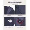 image:imageCOOFANDY Mens Blazer Casual Sport Coats One Button Lightweight Sport JacketNavy Blue