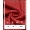 image:imageCOOFANDY Mens Cardigan Sweater Long Sleeve Lightweight V Neck Knit CardiganRed