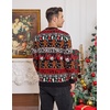 image:imageCOOFANDY Mens Christmas Sweater Ugly Cardigan Sweater Reindeer Snowflake Santa Holiday Xmas Knitted SweaterChristmas Giftgingerbread