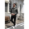image:imageCOOFANDY Mens Hoodie Pullover Casual Hooded Sweatshirt Kangaroo PocketDark Gray