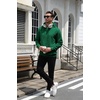 image:imageCOOFANDY Mens Hoodie Pullover Casual Hooded Sweatshirt Kangaroo PocketGreen