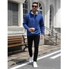 image:imageCOOFANDY Mens Hoodie Pullover Casual Hooded Sweatshirt Kangaroo PocketRoyal Blue
