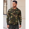 image:imageCOOFANDY Mens Hoodies Pullover Long Sleeve Casual Fashion Sweatshirts Drawstring Gym Hooded Shirt with Kanga PocketCamo