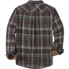 image:imageCOOFANDY Mens Lightweight Flannel Long Sleeve Casual Work Plaid ShirtsPlaidbrown  Blue  Beige