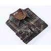 image:imageCOOFANDY Mens Lightweight Flannel Long Sleeve Casual Work Plaid ShirtsPlaidbrown  Blue  Beige