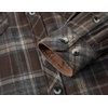 image:imageCOOFANDY Mens Lightweight Flannel Long Sleeve Casual Work Plaid ShirtsPlaidbrown  Blue  Beige