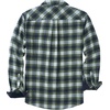 image:imageCOOFANDY Mens Lightweight Flannel Long Sleeve Casual Work Plaid ShirtsPlaidgreen  Navy  Beige