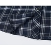image:imageCOOFANDY Mens Lightweight Flannel Long Sleeve Casual Work Plaid ShirtsPlaidnavy Blue  White