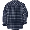 image:imageCOOFANDY Mens Lightweight Flannel Long Sleeve Casual Work Plaid ShirtsPlaidnavy Blue  White