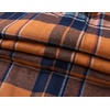 image:imageCOOFANDY Mens Lightweight Flannel Long Sleeve Casual Work Plaid ShirtsPlaidorange