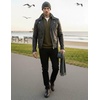 image:imageCOOFANDY Mens Quarter Zip Pullover Sweatshirts 14 Zip Long Sleeve SweaterArmy Green